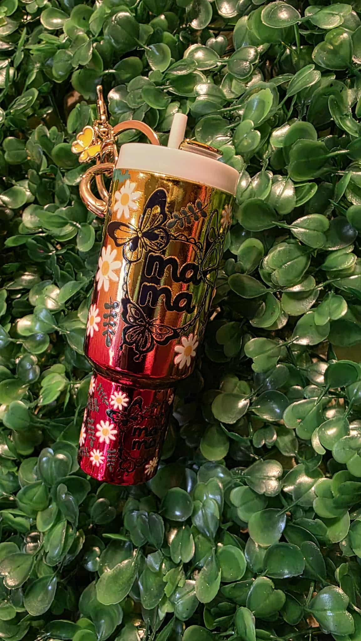 Mini Tumbler Keychain chapstick holder