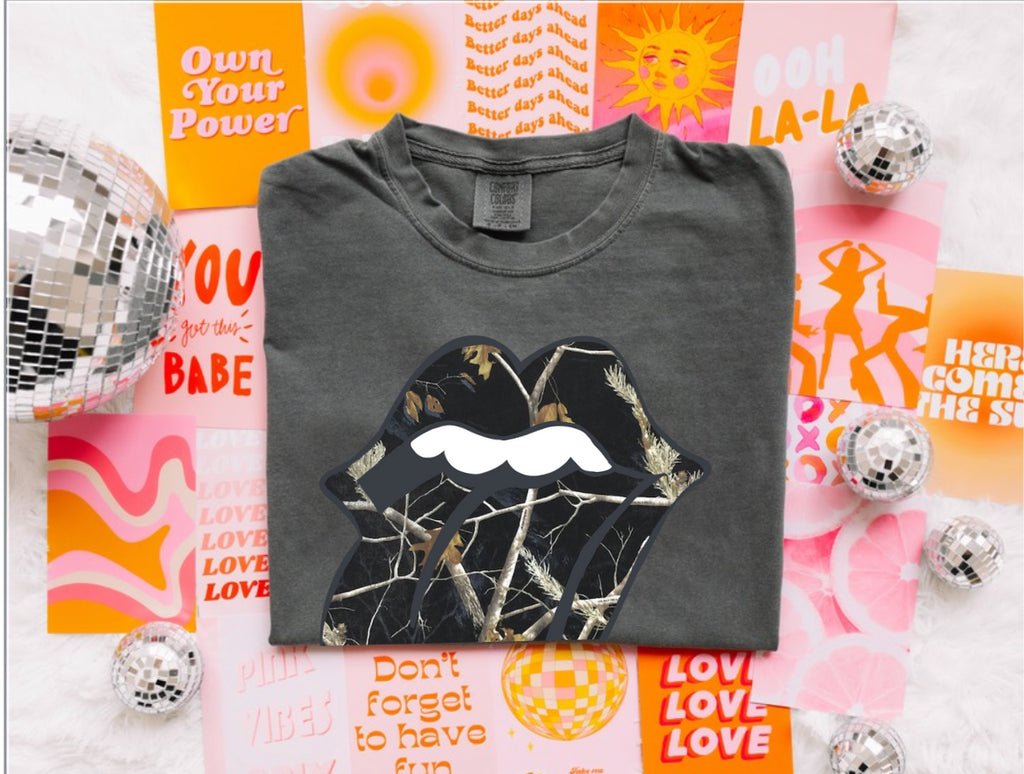 *EXCLUSIVE* Black Camo Rolling Stones