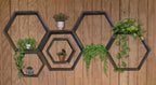 Boho Hexagon Shelves