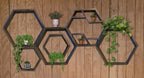 Boho Hexagon Shelves