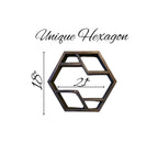 Boho Hexagon Shelves