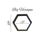 Boho Hexagon Shelves