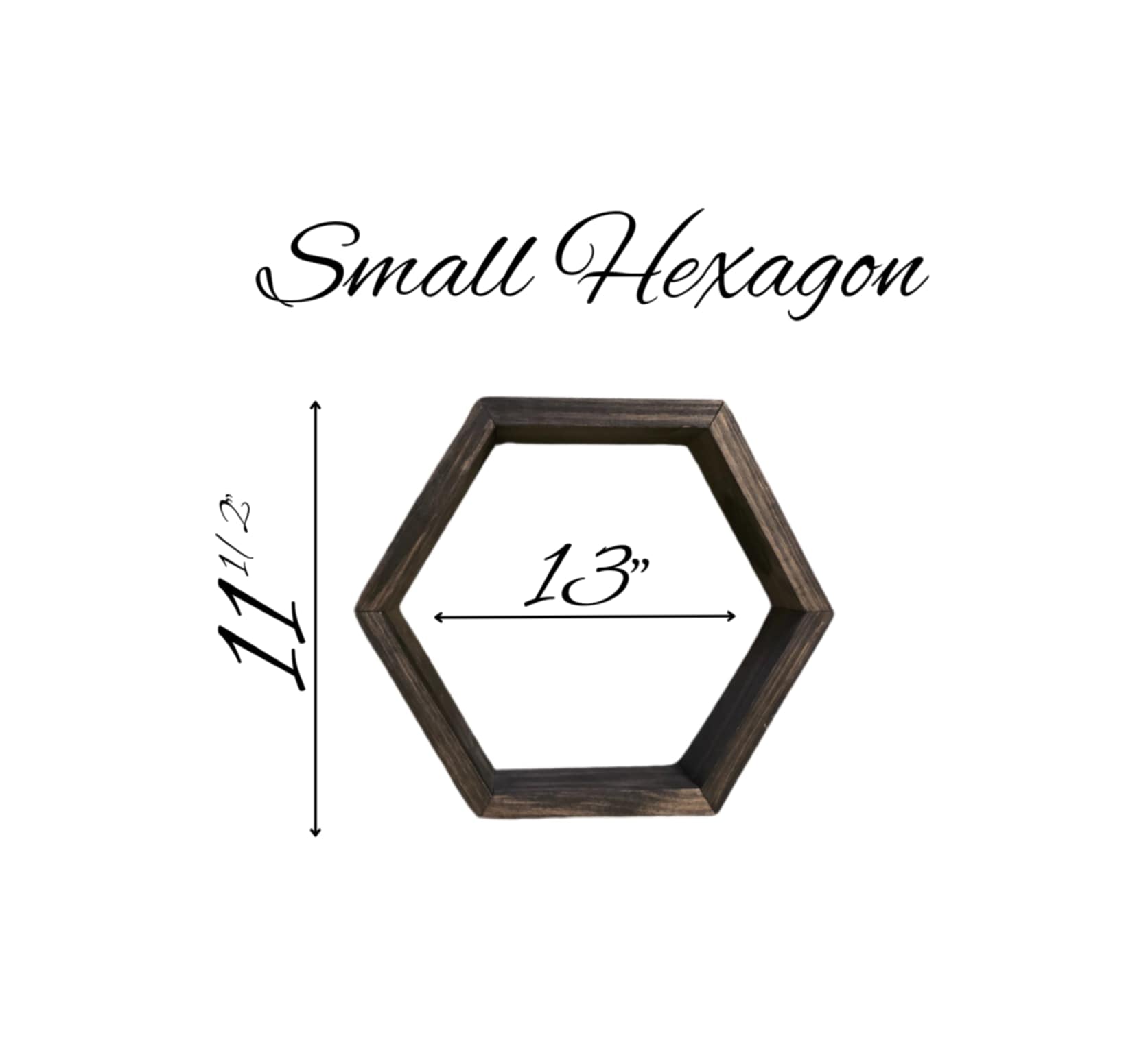 Boho Hexagon Shelves