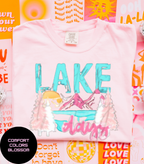 Lake Days Graphic Comfort Color Tshirt