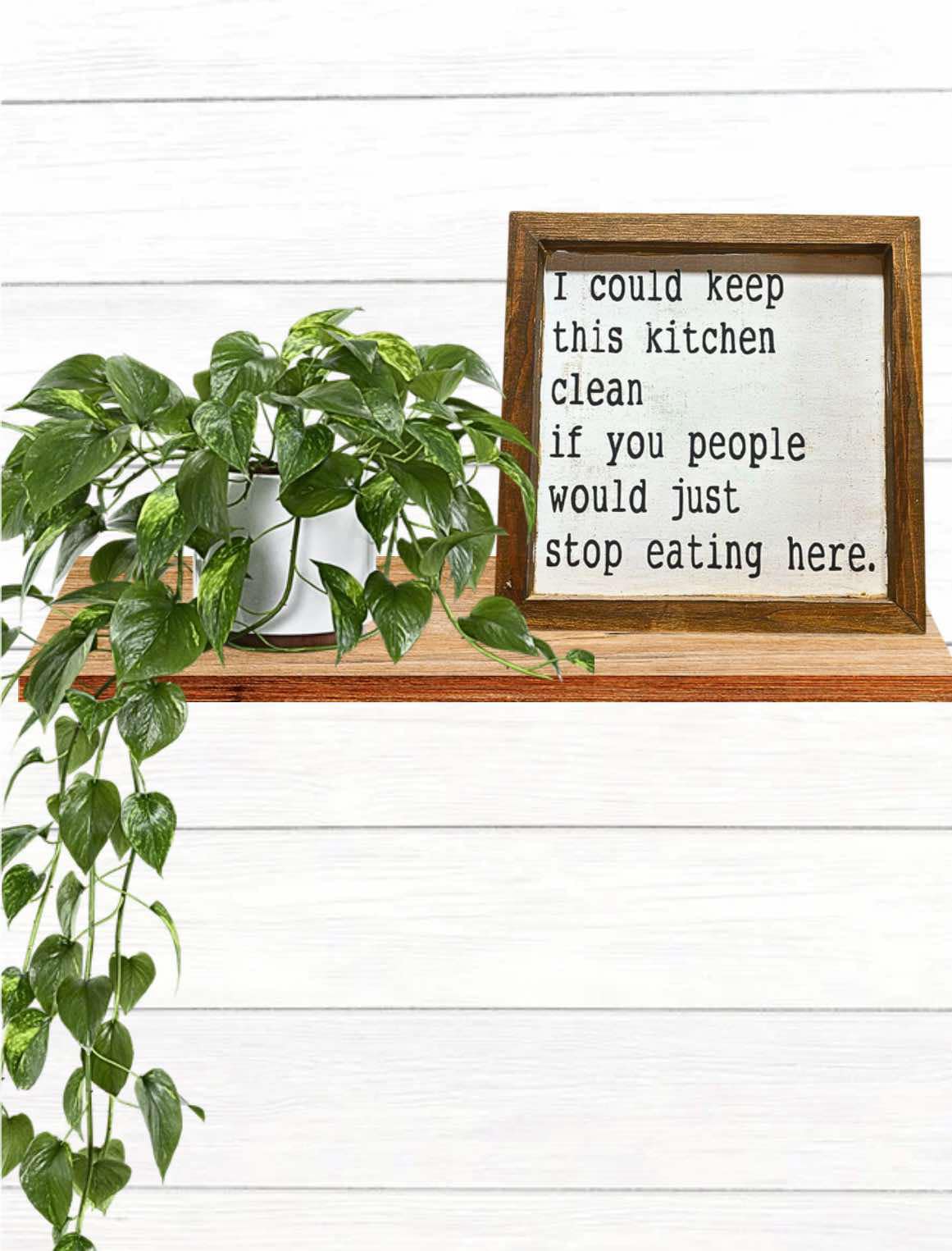 Farmhouse decor signs with funny sayings